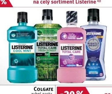 Listerine ústní vody