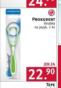 Prokudent škrabka na jazyk