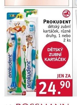 Prokudent dětské zubní kartáčky