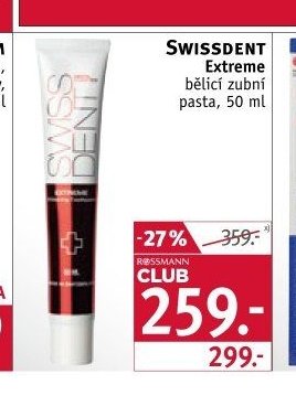 Swissdent Extreme bělící zubní pasta