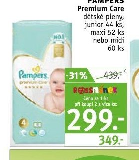 Pampers Premium Care dětské pleny