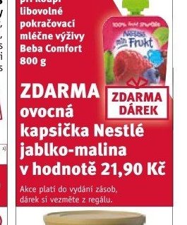 Nestlé ovocná kapsička