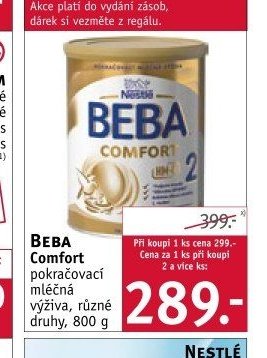 Beba Comfort pokračovací mléčná výživa
