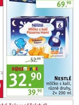 Nestlé mlíčko s kaší