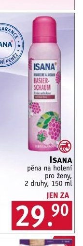 Isana pěna na holení pro ženy
