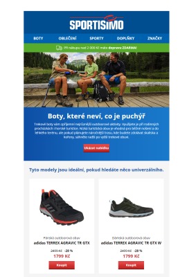 akční leták Sportisimo 19.4.2020-24.4.2020