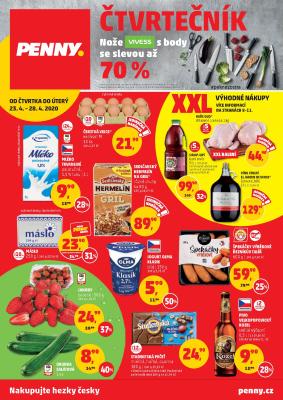 akční leták Penny Market 23.4.2020-28.4.2020