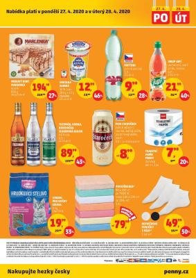 akční leták Penny Market 23.4.2020-28.4.2020
