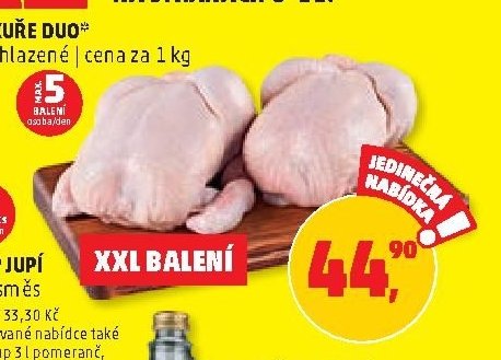 KUŘE DUO chlazené