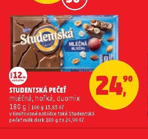 STUDENTSKÁ PEČEŤ