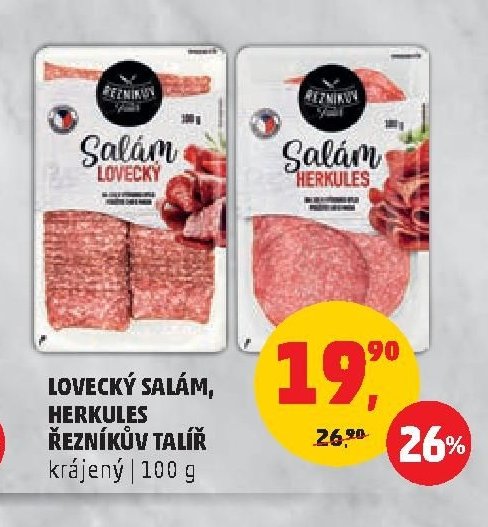 LOVECKÝ SALÁM, HERKULES ŘEZNÍKŮV TALÍŘ