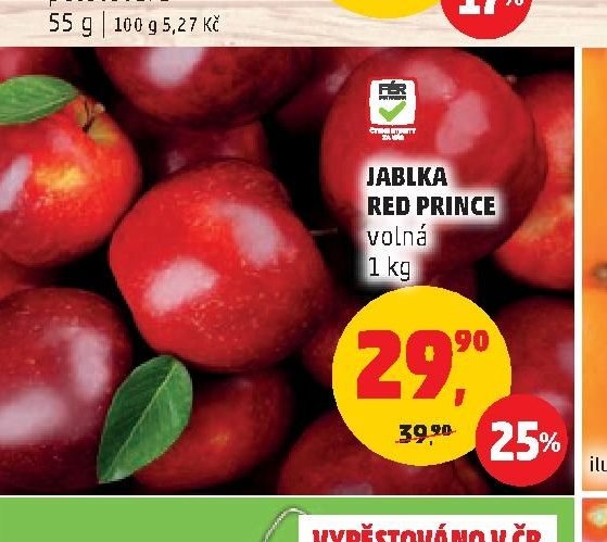 JABLKA RED PRINCE