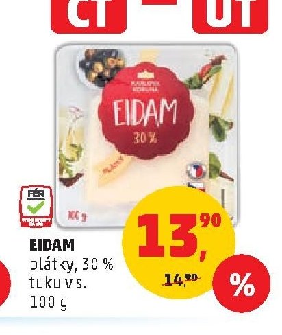 EIDAM plátky