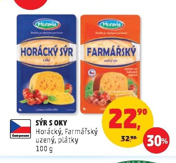 SÝR S OKY Horácký, Farmářský