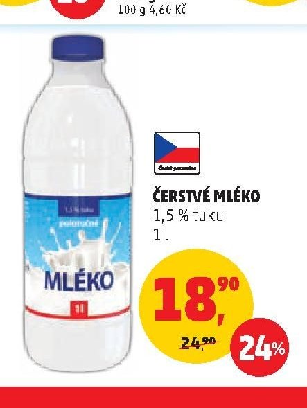 ČERSTVÉ MLÉKO