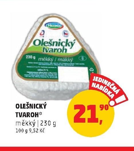 OLEŠNICKÝ TVAROH