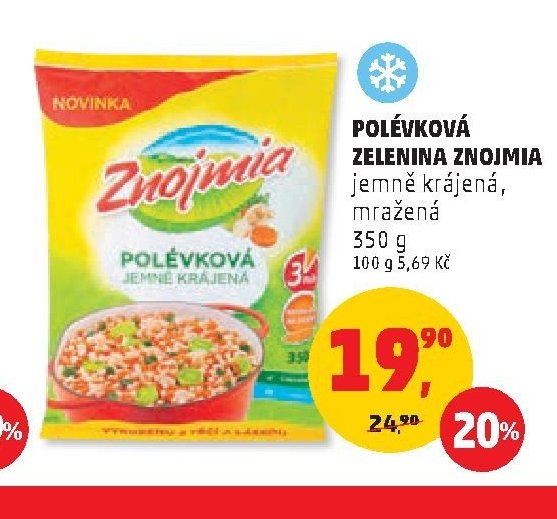 POLÉVKOVÁ ZELENINA ZNOJMIA