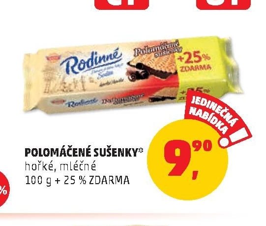 POLOMÁČENÉ SUŠENKY