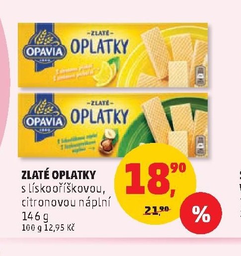 Zlaté oplatky 146 g