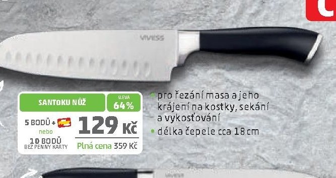 Vivess Santoku nůž