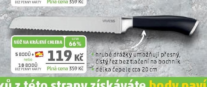 Vivess Nůž na krájení chleba