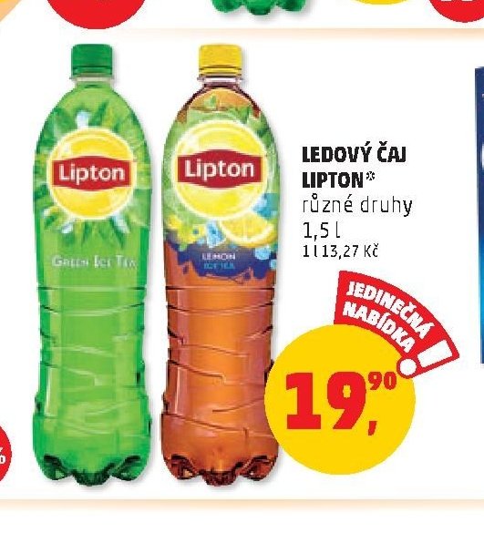 Ledový čaj Lipton různé druhy