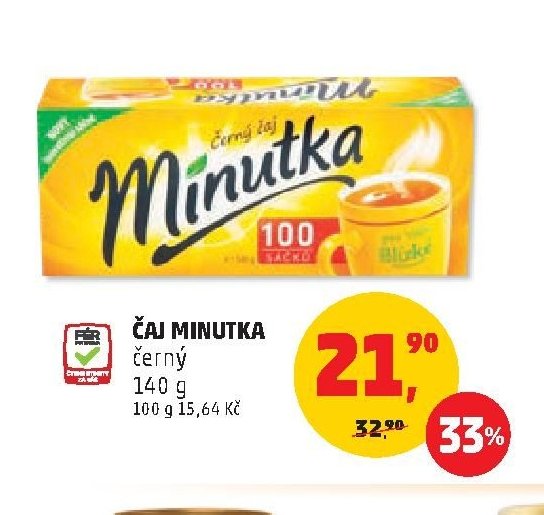Čaj Minutka černý