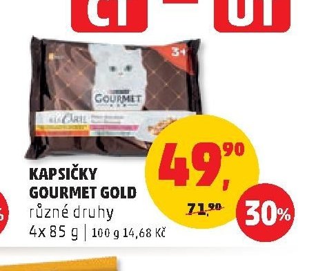 Kapsičky Gourmet Gold