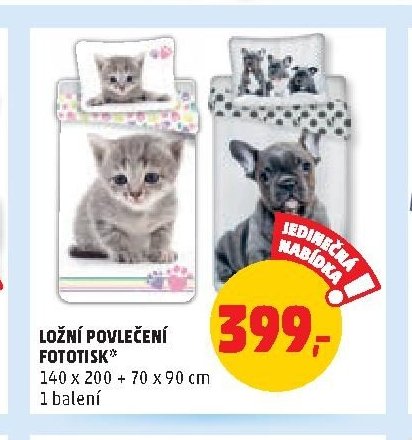 Ložní povlečení fototisk