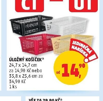 Úložný košíček