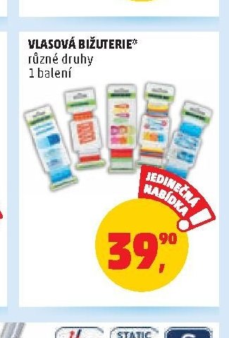 Vlasová bižuterie