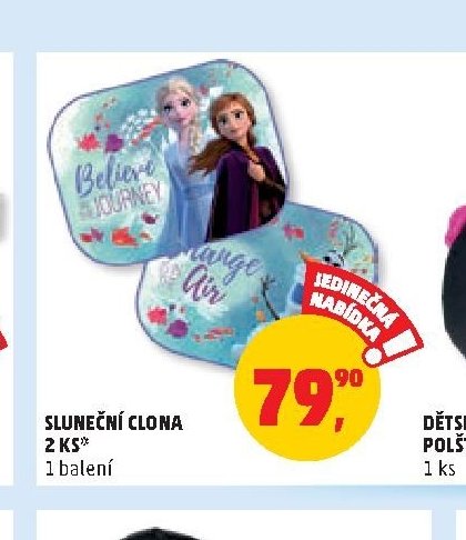 SLUNEČNÍ CLONA 2 KS
