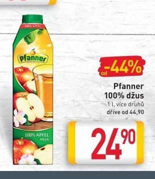 Pfanner 100% džus