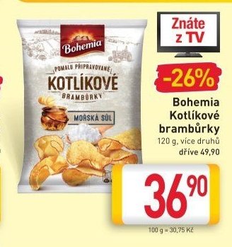 Bohemia Kotlíkové brambůrky