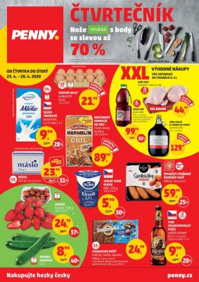 akční leták Penny Market 23.4.2020-28.4.2020
