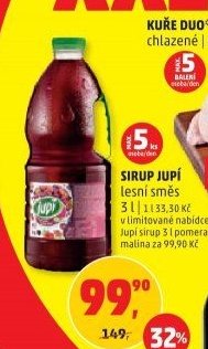 SIRUP JUPÍ lesní směs 3 l