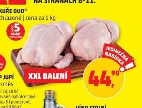 KUŘE DUO chlazené cena za 1 kg