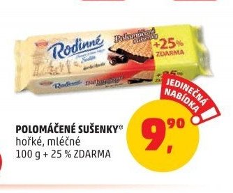 POLOMÁČENÉ SUŠENKY