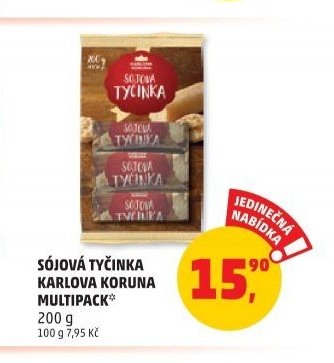 SÓJOVÁ TYČINKA KARLOVA KORUNA MULTIPACK