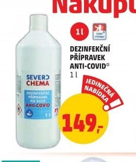 DEZINFEKČNÍ PŘÍPRAVEK ANTI-COVID