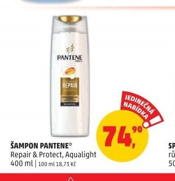 ŠAMPON PANTENE Repair & Protect, Aqualight