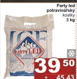 Ledové kostky Párty led