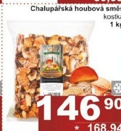 Směs houbová chalupářská mražená Sommer&amp