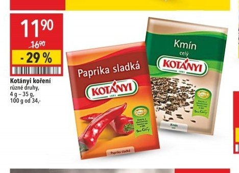 Kotányi koření