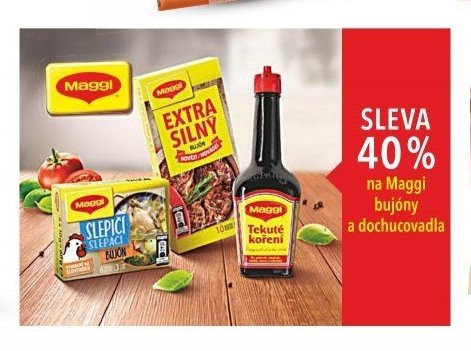 Maggi bujóny a dochucovadla