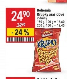 Bohemia Křupky arašídové
