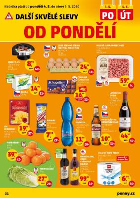akční leták Penny Market 29.4.2020-4.5.2020