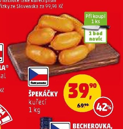 Špekáčky kuřecí