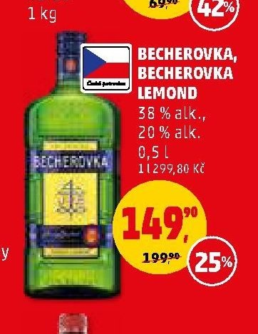 Becherovka, Becherovka Lemond