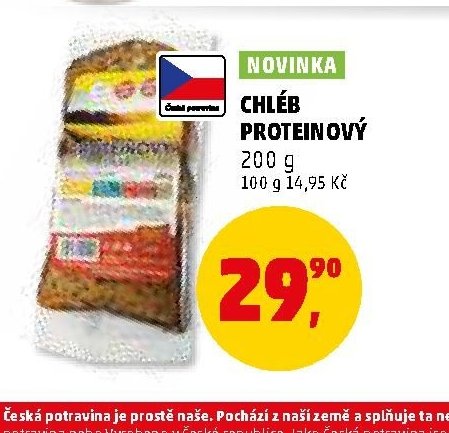 CHLÉB PROTEINOVÝ 200 g